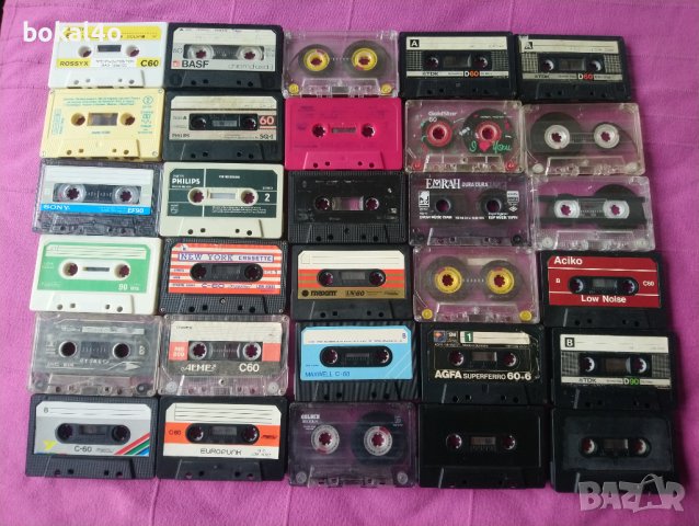 Лот касети без обложки и кутии, снимка 1 - Аудио касети - 40269901