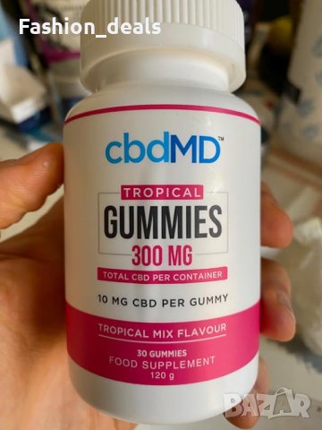 cbdMD 300 mg 30 гумени хапчета за спокоен сън, облекчават тревожността CBD, снимка 9 - Хранителни добавки - 42238376