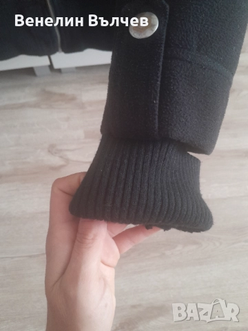 Дамско черно яке, снимка 5 - Якета - 52123878