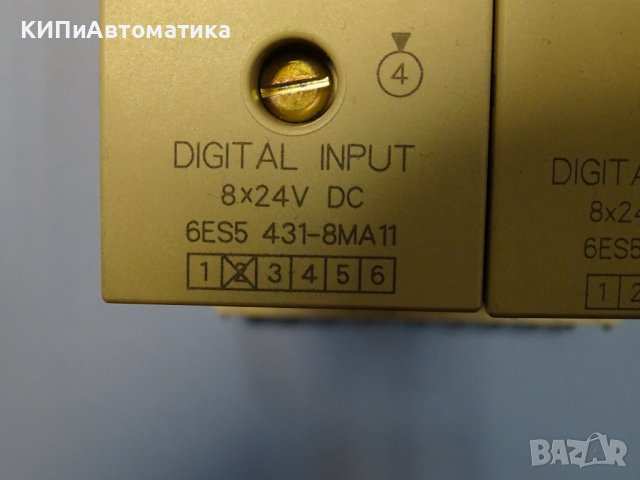 електронен модул Siemens 6ES5 441-8МА11/Siemens 6ES5 431-8MA11, снимка 7 - Резервни части за машини - 36936903