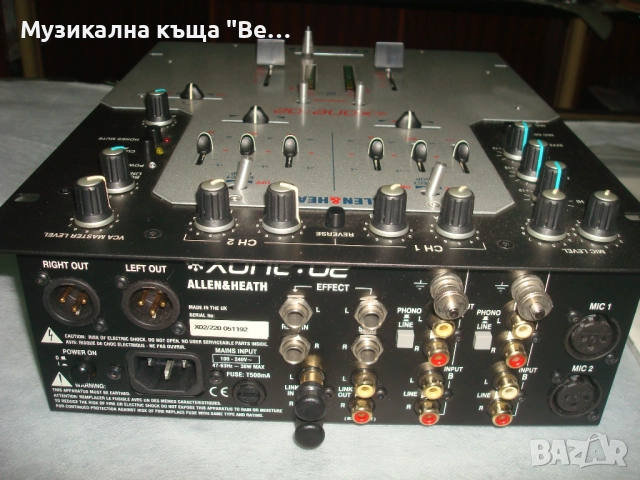 Allen & Heath XONE:02 DJ миксер, снимка 5 - Ресийвъри, усилватели, смесителни пултове - 52281147
