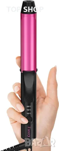 FARERY Керамична мини маша за къдрене с кератин и арган, 25 мм