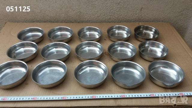 никел - комплект от 15 купички за сладко , снимка 8 - Други ценни предмети - 52605568