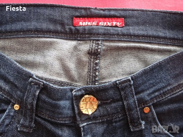 Оригинални дънки Miss Sixty тъмно сини, снимка 4 - Дънки - 32009053