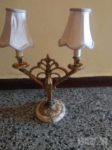 барокова настолна лампа, снимка 6 - Настолни лампи - 40033789