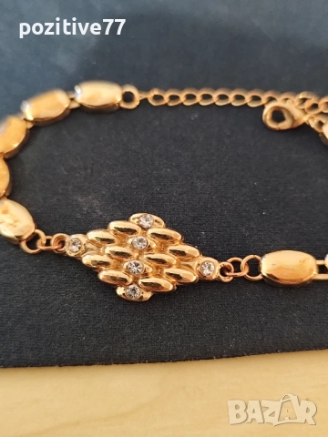 Уникална Златна Гривна 24к