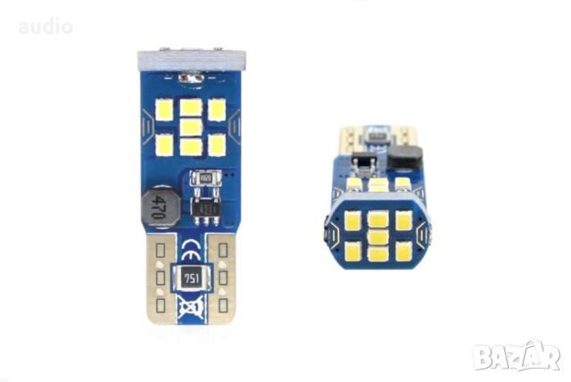 LED Диодна Крушка W5W 21 SMD Ultra Bright