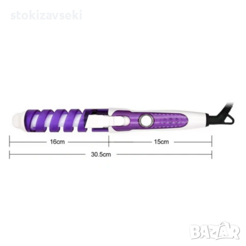 Маша за перфектни къдрици у дома или в салона, снимка 2 - Маши за коса - 54083256