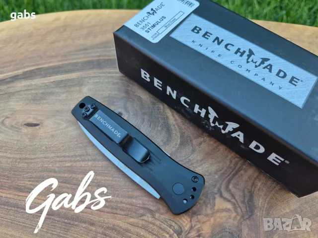 Автоматичен нож Benchmade Stimulus AUTO 3551 Mel Pardue, снимка 10 - Ножове - 55746402