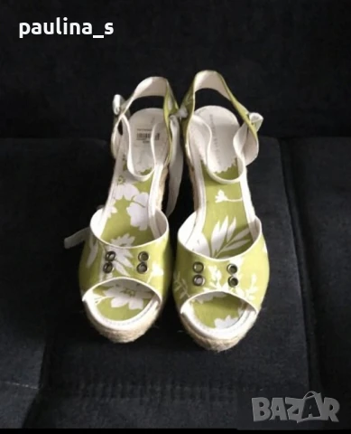 Три чифта / Сандали на платформа "Varese", "Montego bay club" и "Gap" , снимка 10 - Сандали - 36545575