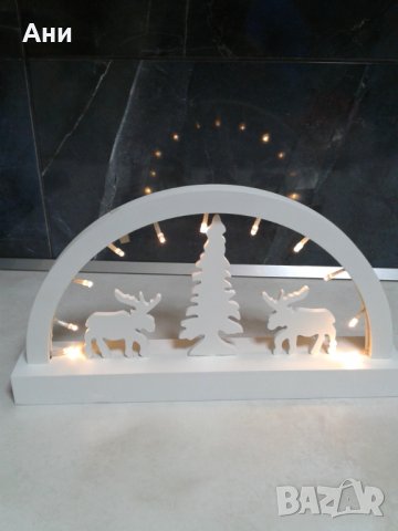 Нова дървена лед декорация., снимка 2 - Декорация за дома - 31135478