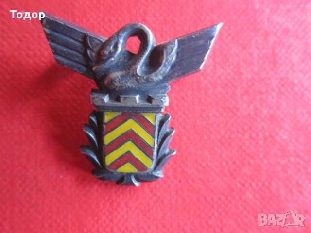 Немски сребърен авиаторски пилотски знак орден  935 , снимка 4 - Колекции - 29812354