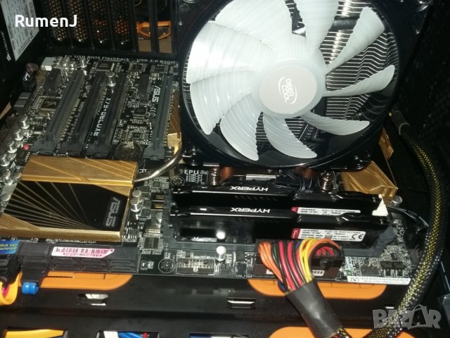 Продавам компютър ASUS X79 Deluxe, 4ядрен i7-3820,16GB RAM, Sapphire R9 290Tri-X, SSD 250GB+1TB HDD, снимка 3 - Геймърски - 36721636