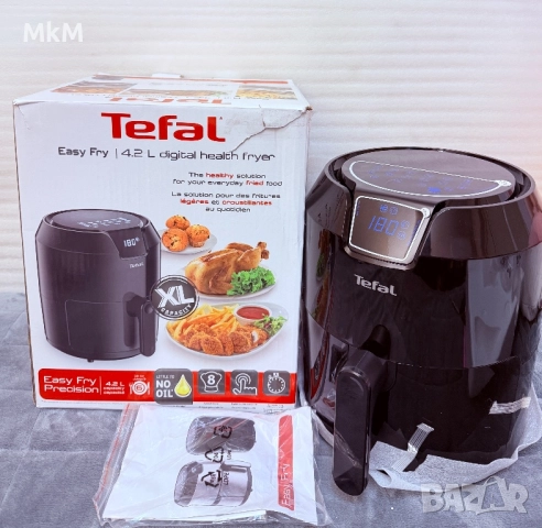 Нов Фритюрник на горещ въздух Tefal EY4018 Easy Fry Precision