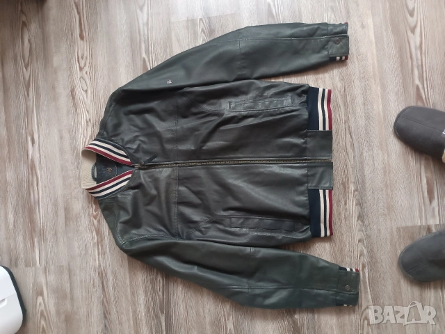 Кожено яке естествена кожа, снимка 4 - Якета - 53922279