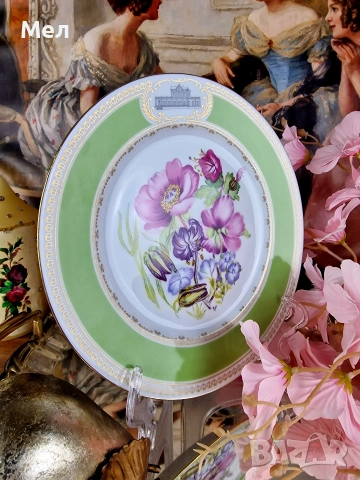 Колекционерска чиния Лимож , снимка 2 - Колекции - 52878249