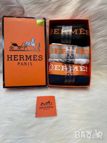 боксерки hugo boss tommy hilfiger emporio armani hermes lacoste , снимка 13 - Бельо - 51293645