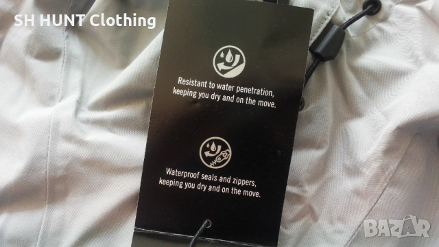 Wrangler RAIN Jacket MONUMENT Размер XL тънко яке водонепромокаемо 42-59, снимка 10 - Якета - 52794923