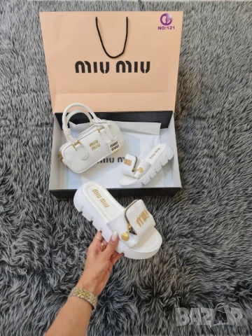 чехли Miu Miu , снимка 3 - Чехли - 50963282