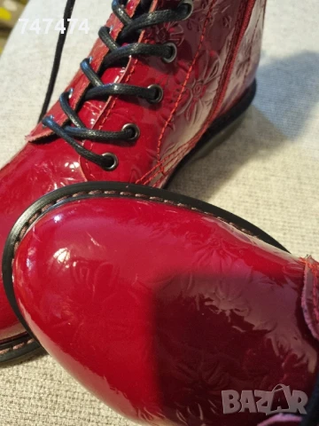 Естествен лак, 41 номер нови, снимка 6 - Дамски боти - 51238329