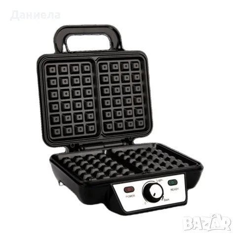 Уред за гофрети VOX WF 2081 M, 1000W, незалепващо покритие, снимка 2 - Гофретници - 49361765