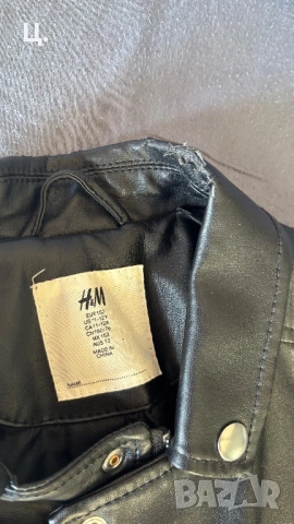 Кожено яке HM, снимка 5 - Якета - 47388897