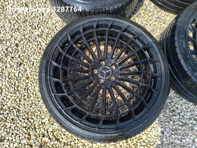 Джанти с гуми за Мерцедес 255/35/22, снимка 2 - Гуми и джанти - 54172572