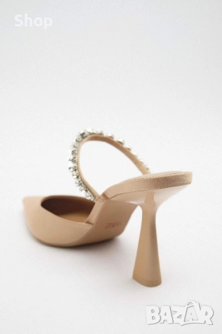 Обувки на ток на Zara, снимка 5 - Дамски обувки на ток - 53915855