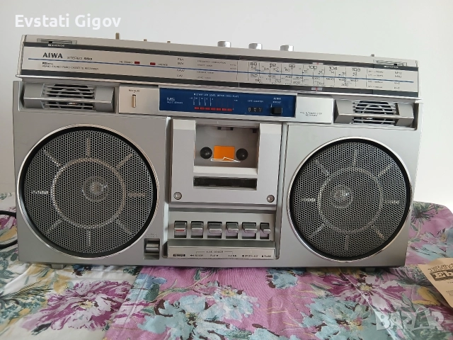 Aiwa CS-550 Касетофон Продаден!, снимка 3 - Радиокасетофони, транзистори - 52973155
