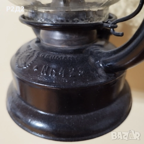 стар германски газен фенер , снимка 2 - Антикварни и старинни предмети - 52446565