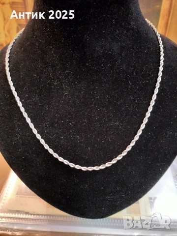 Нова сребърна верижка 925 проба, 10,35 г