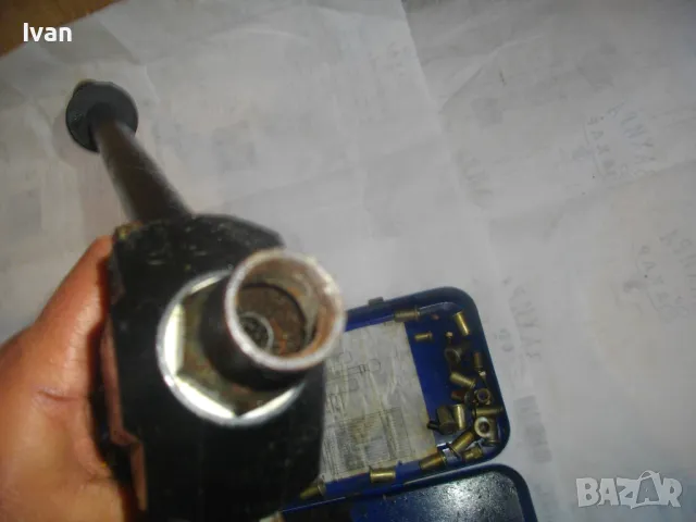 WURTH НЕМСКА ОРИГИНАЛНА РЪЧНА НИТАЧКА ЗА НИТ ГАЙКА М5-М10 В КУФАР С АКСЕСОАРИ, снимка 14 - Други инструменти - 48604932