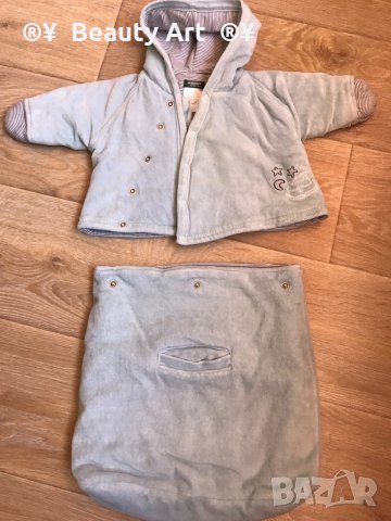 Чувалче за количка 2в1 с яке  , снимка 2 - Бебешки якета и елеци - 35207217