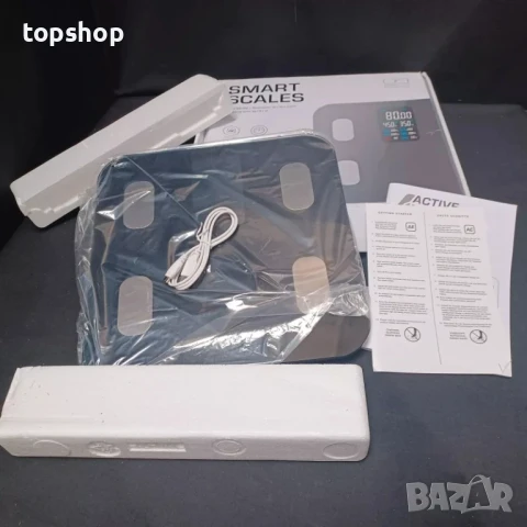НОВА, ТЕСТВАНА Active Era® умен кантар с Bluetooth и приложение, литиева вградена батерия..., снимка 10 - Други - 50577308