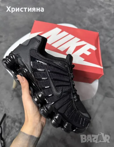 Nike Shox TL Black/ Black-Mtlc 