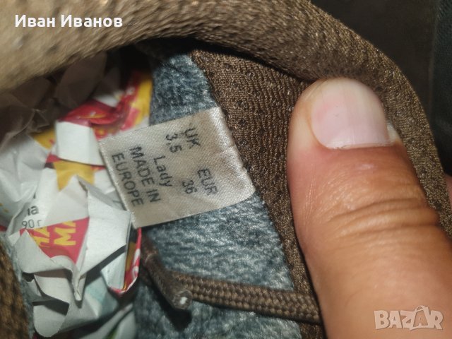 туристически обувки Hanwag  Banks Goretex Vibram номер 36, снимка 9 - Други - 42345833