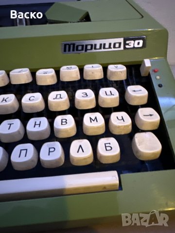 Пишеща  машина, снимка 3 - Антикварни и старинни предмети - 40243446
