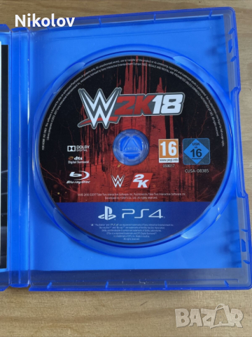 WWE 2K18 PS4 (Съвместима с PS5), снимка 4 - Игри за PlayStation - 44741398