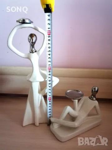 Невероятно Красиви Порцеланови Фигури Арт Деко, снимка 9 - Антикварни и старинни предмети - 49537053