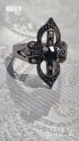 Vintage сребърен пръстен , снимка 2 - Пръстени - 44264546