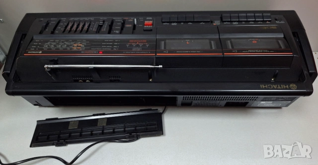 Перфектен! Радио Касетофон Hitachi TRK-3D80. , снимка 18 - Радиокасетофони, транзистори - 54205334