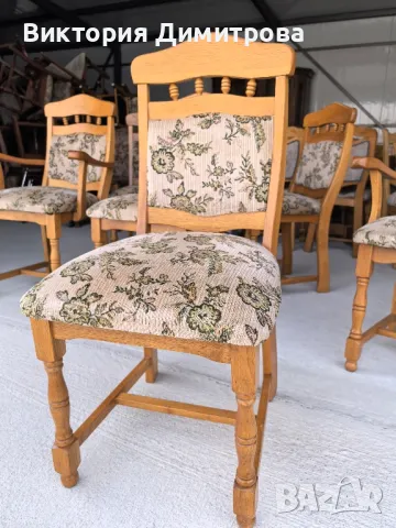 Комплект от 6 трапезни стола , снимка 3 - Столове - 50335075