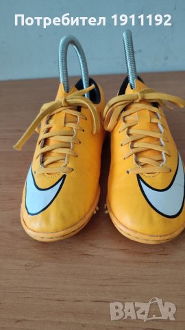 Nike Mercurial. Футболни обувки, стоножки. 32, снимка 4 - Футбол - 37464236