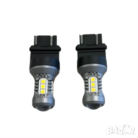 LED крушки 7443 T20 бели 12V 2 броя