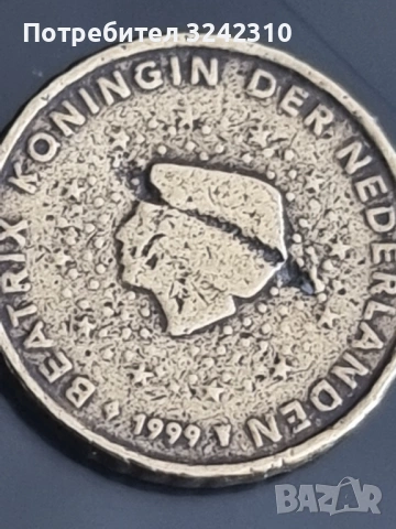10 цента в евро, 1999 Нидерландия, снимка 5 - Нумизматика и бонистика - 54258282