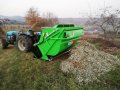 Раздробител за резитбени пръчки и тревна маса с контейнер и хидравлично изсипване 1600 мм работна ши, снимка 3