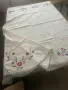 Покривка и калъфки за възглавница и покривка - ръчно бродирани, снимка 1