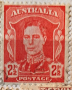 Пощенска марка Австралия, 1937-42 г., снимка 1 - Филателия - 44569066