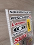 Стикери Toko Salomon Fischer Atomic Swix Stickers - 21 бр., снимка 5