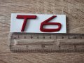 червени емблеми лога Волво Volvo T6, снимка 2
